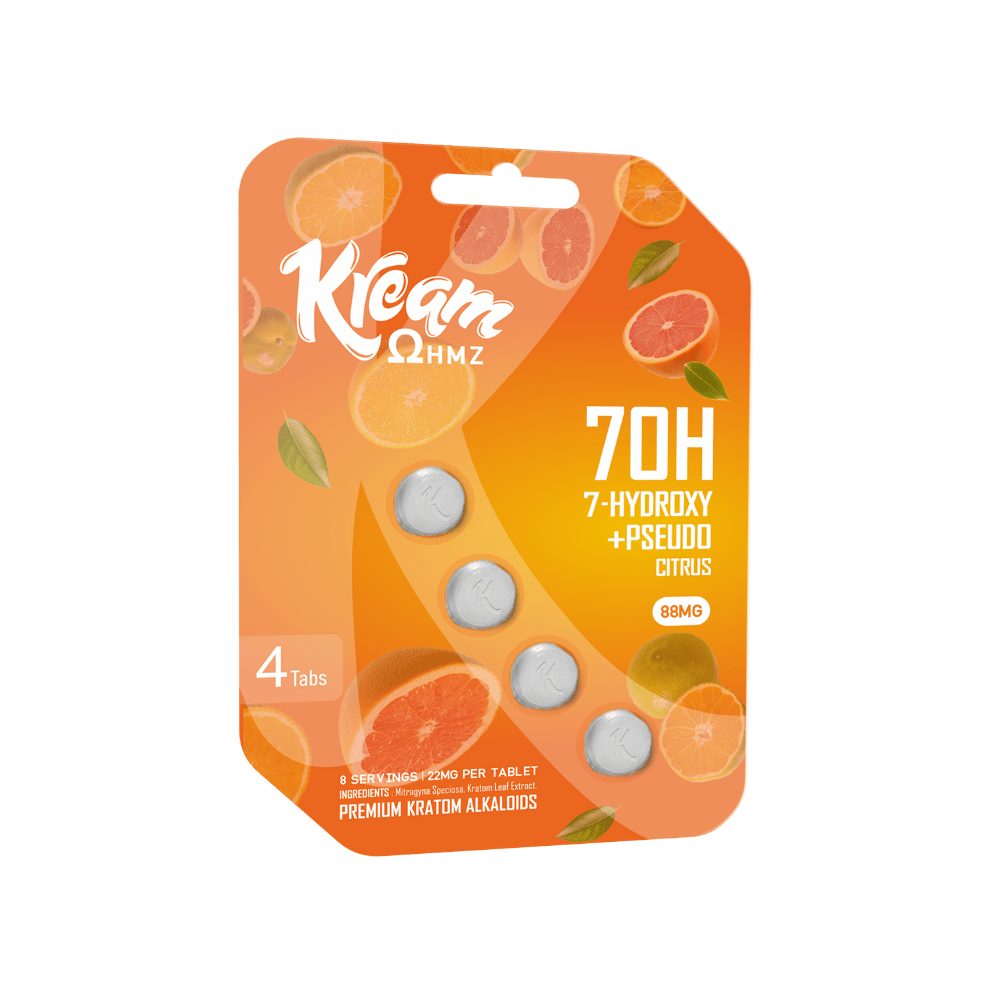 Kream Pseudo + Kava + MIT Tablets (600mg - 4 Count)