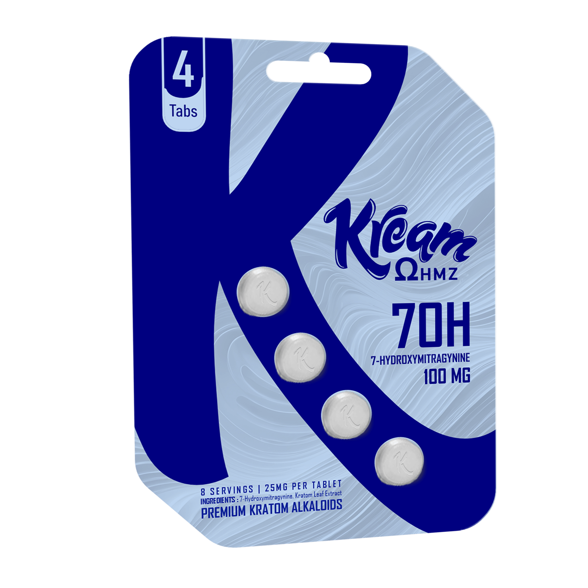 Kream 7-OH Tablets (100mg - 4 Count)