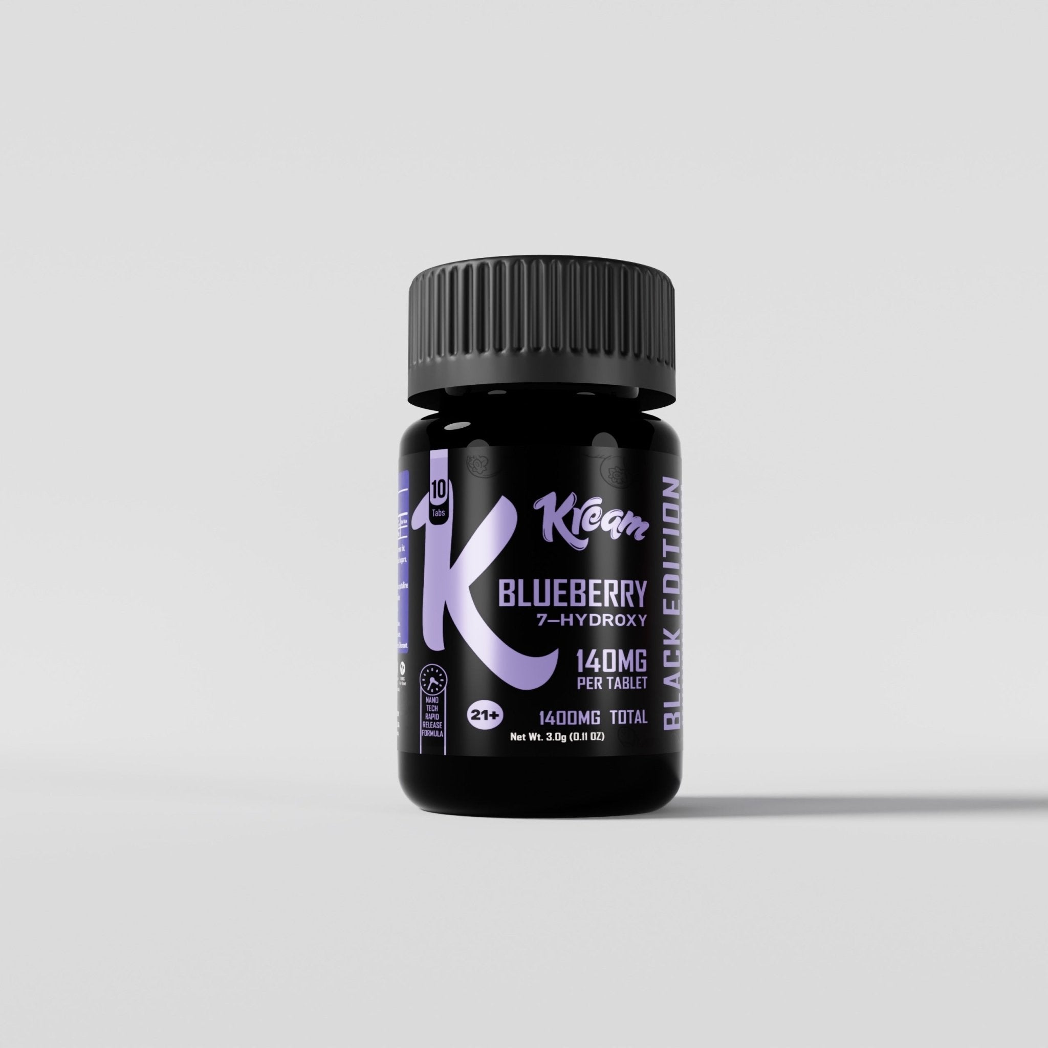 Kream Black Edition 7-OH Tablets (1400mg - 10 Count)