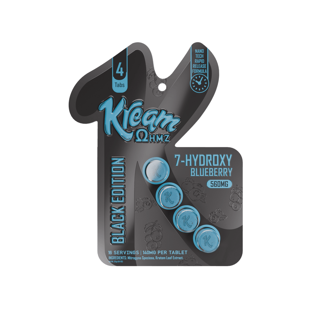 Kream Black Edition 7 - OH Tablets (560mg - 4 Count) - 7OH.com