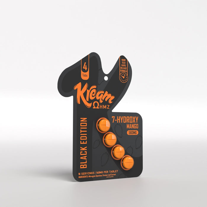 Kream Black Edition 7 - OH Tablets (560mg - 4 Count) - 7OH.com
