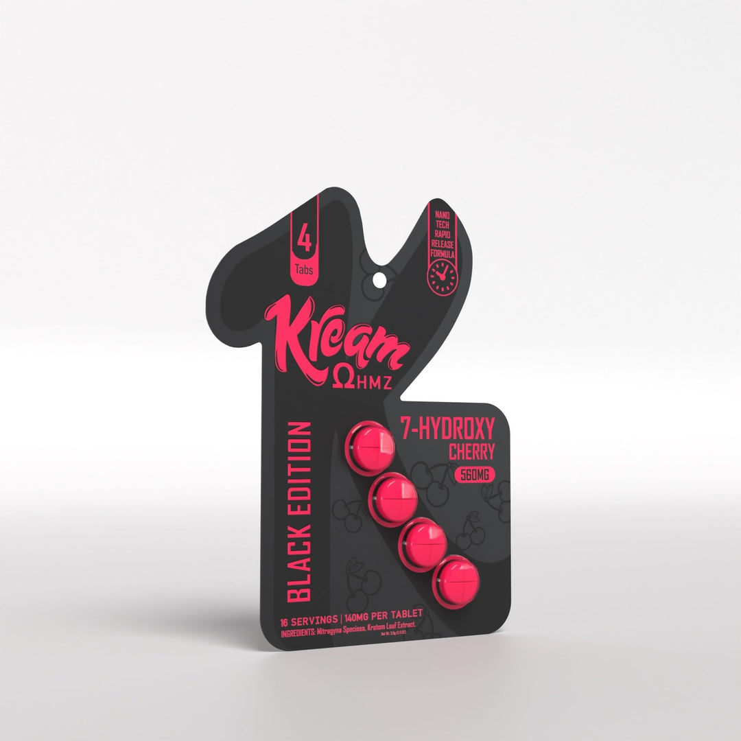 Kream Black Edition 7 - OH Tablets (560mg - 4 Count) - 7OH.com