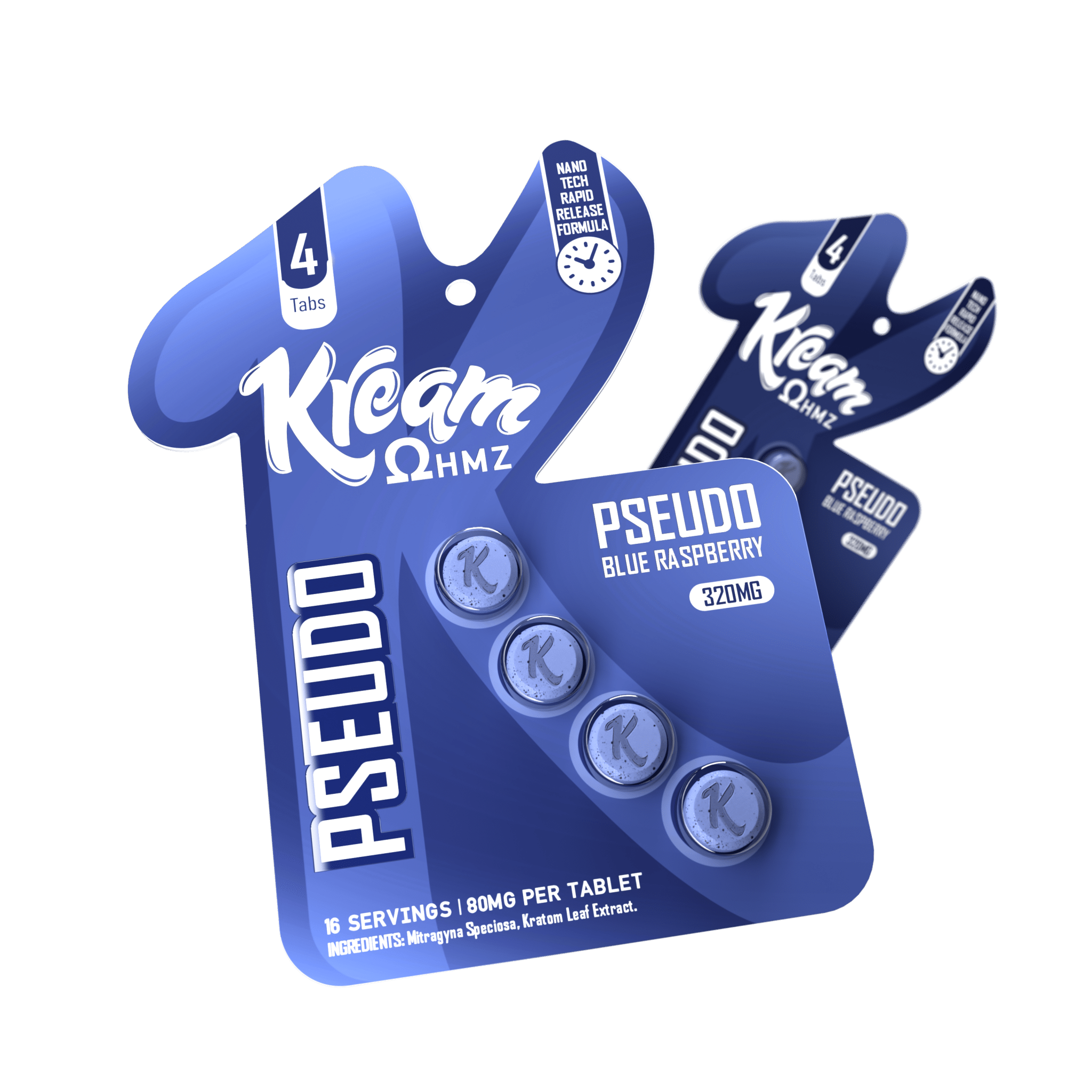 Kream Pseudo Tablets (320mg - 4 Count)