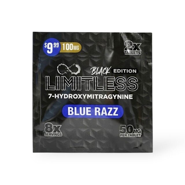 Limitless Black Edition 7-OH Tablets (100mg - 2 Count) - 7OH.com