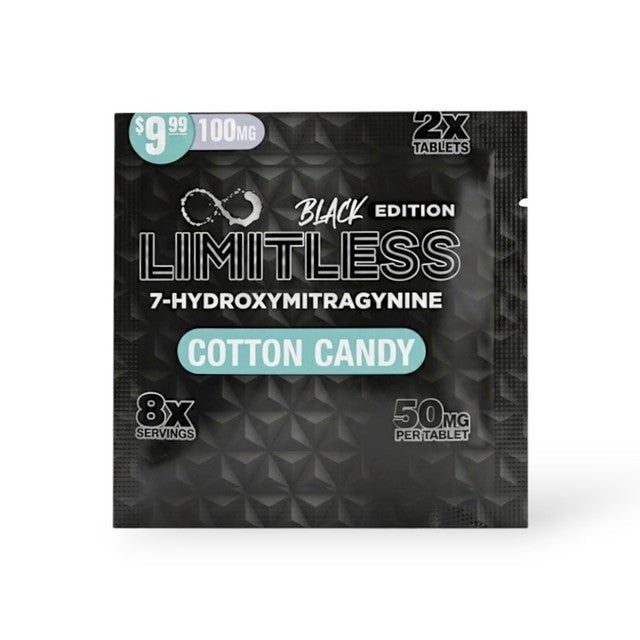 Limitless Black Edition 7-OH Tablets (100mg - 2 Count) - 7OH.com