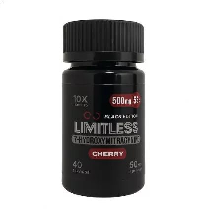 Limitless Black Edition 7 - OH Tablets (500mg - 10 Count) - 7OH.com