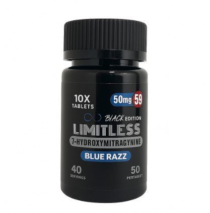 Limitless Black Edition 7 - OH Tablets (500mg - 10 Count) - 7OH.com