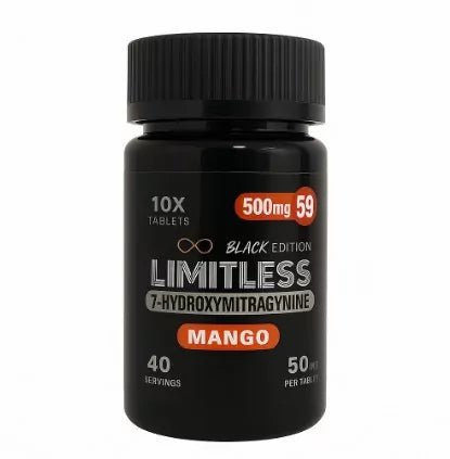 Limitless Black Edition 7 - OH Tablets (500mg - 10 Count) - 7OH.com