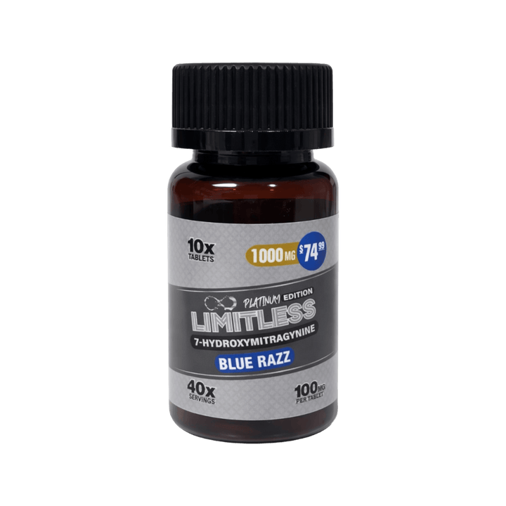 Limitless Platinum Edition 7 - OH Tablets (1000mg - 10 Count) - 7OH.com