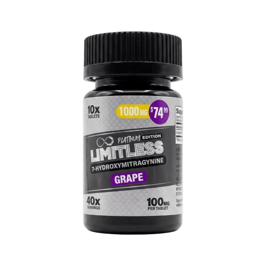 Limitless Platinum Edition 7 - OH Tablets (1000mg - 10 Count) - 7OH.com
