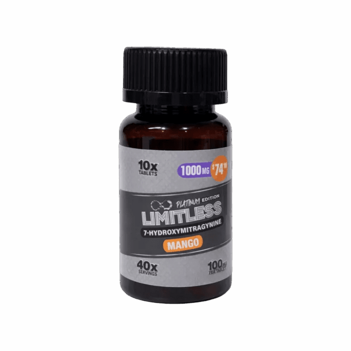 Limitless Platinum Edition 7 - OH Tablets (1000mg - 10 Count) - 7OH.com