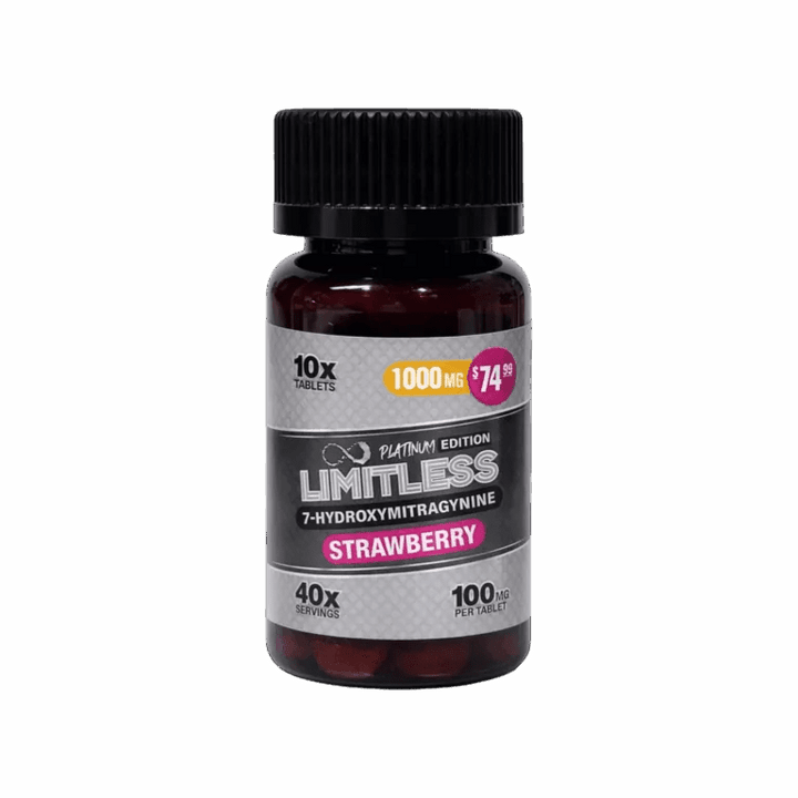 Limitless Platinum Edition 7 - OH Tablets (1000mg - 10 Count) - 7OH.com