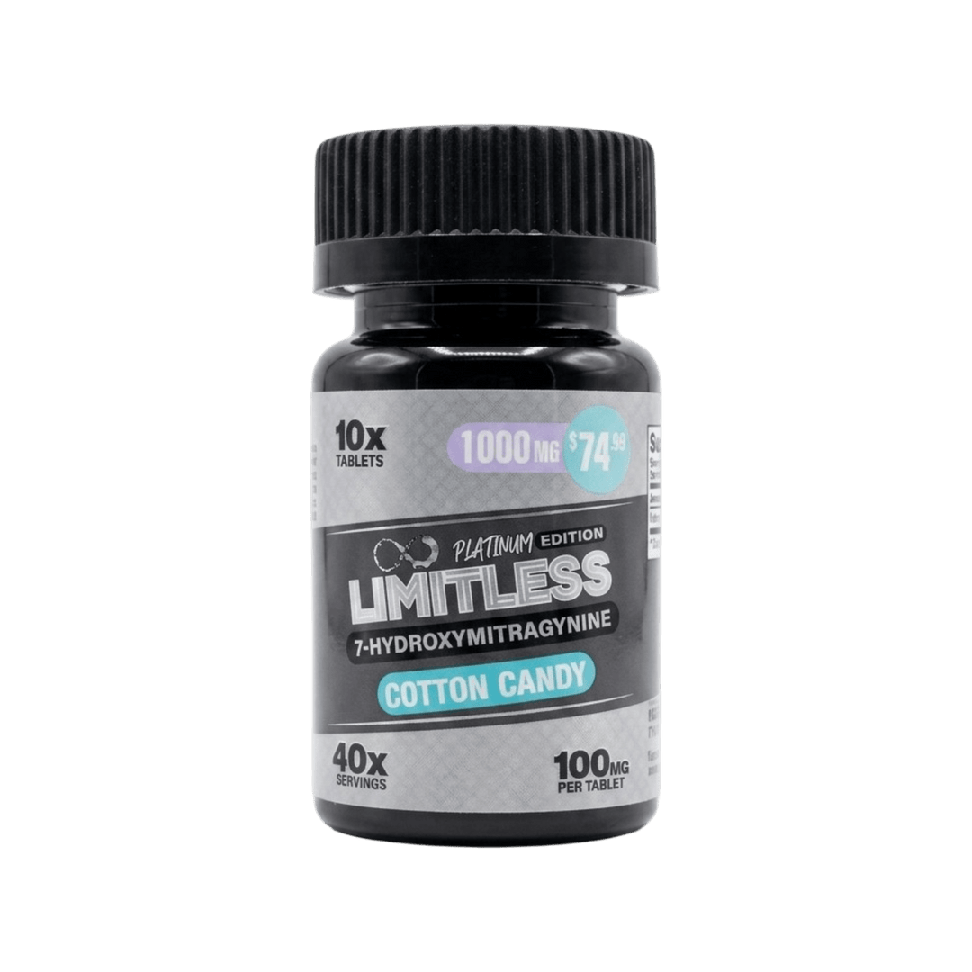 Limitless Platinum Edition 7 - OH Tablets (1000mg - 10 Count) - 7OH.com