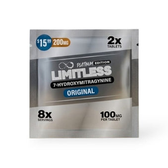 Limitless Platinum Edition 7-OH Tablets (200mg - 2 Count) - 7OH.com
