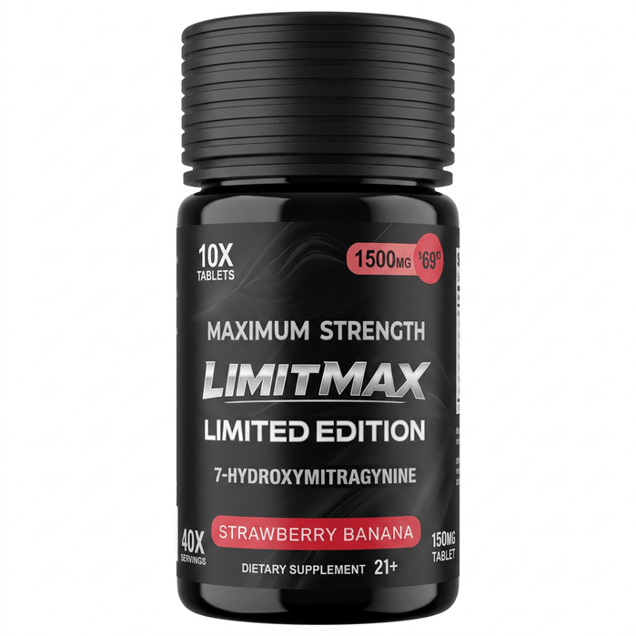 LimitMax 7 - OH Tablets (1500mg - 10 Count) - 7OH.com