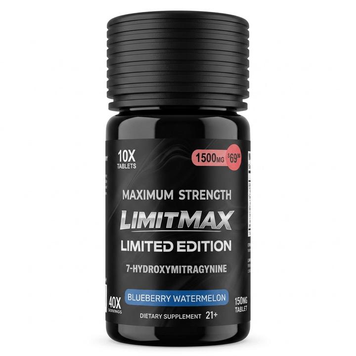LimitMax 7 - OH Tablets (1500mg - 10 Count) - 7OH.com