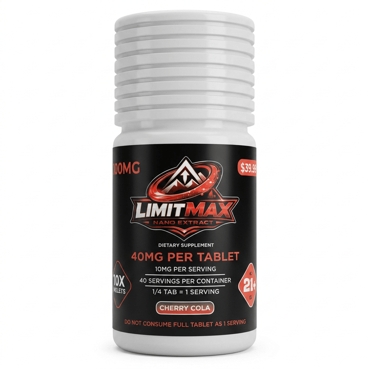 LimitMax Nano Extract Tablets (400mg - 10 Count) - 7OH.com