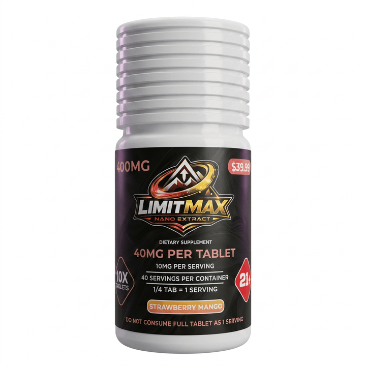 LimitMax Nano Extract Tablets (400mg - 10 Count) - 7OH.com