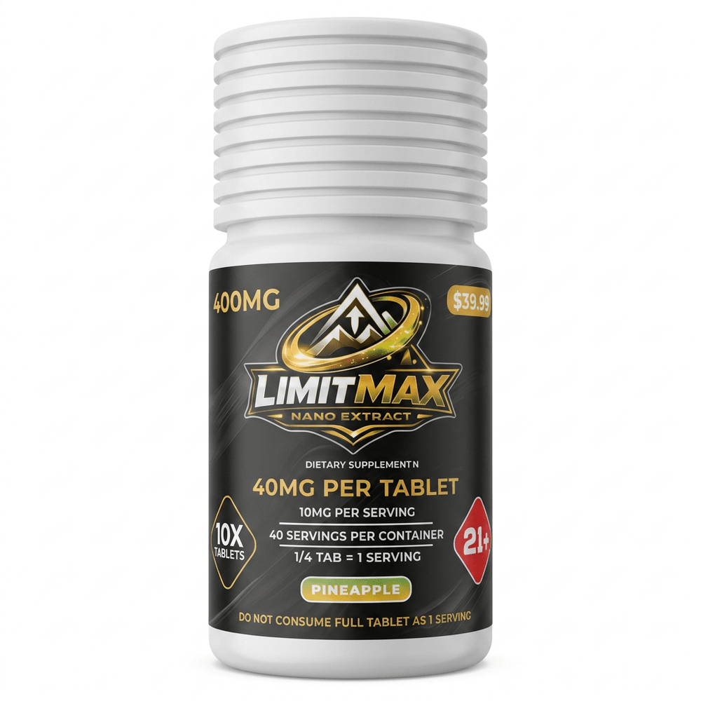 LimitMax Nano Extract Tablets (400mg - 10 Count) - 7OH.com