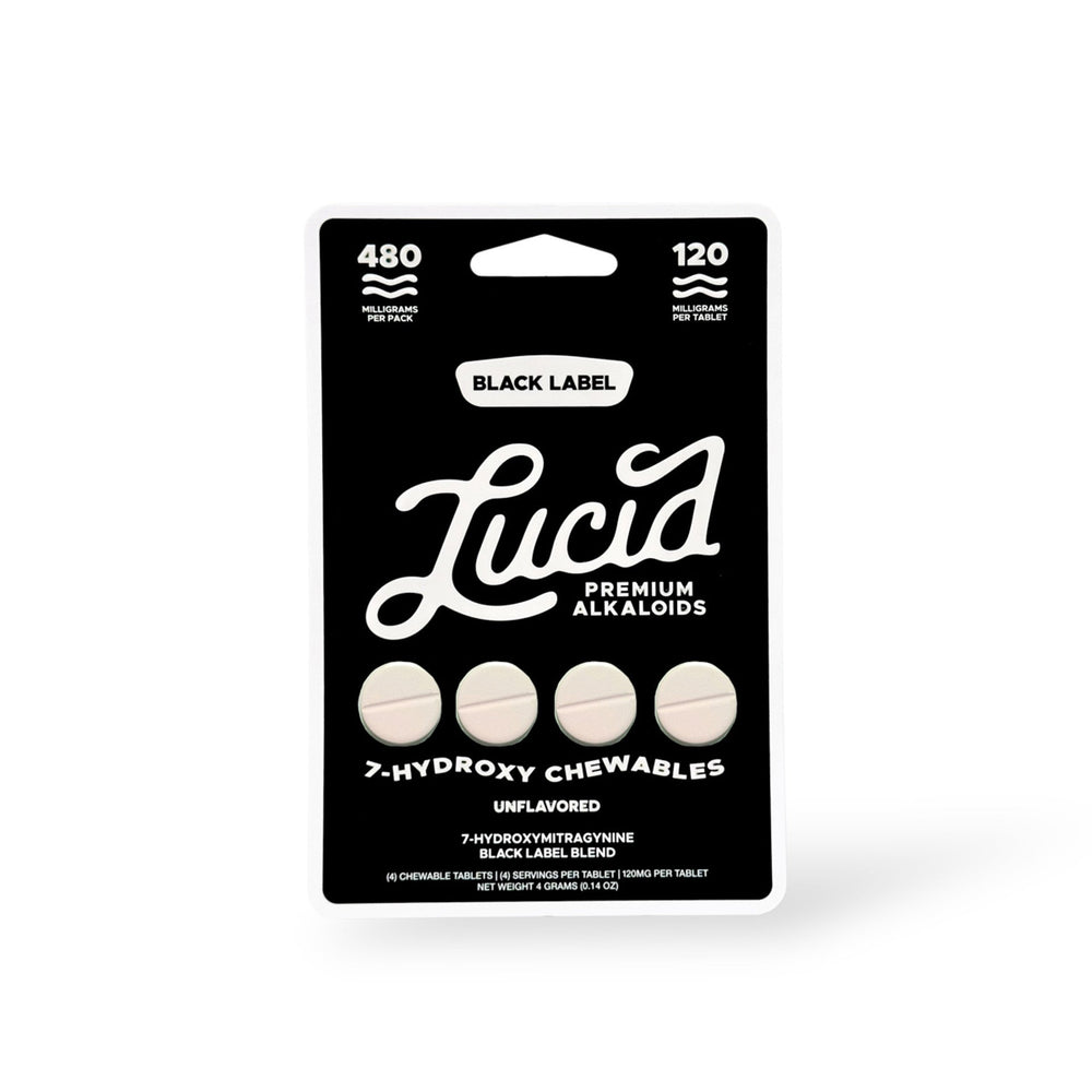 Lucid Black Label 7 - OH Tablets (480mg - 4 Count) - 7OH.com