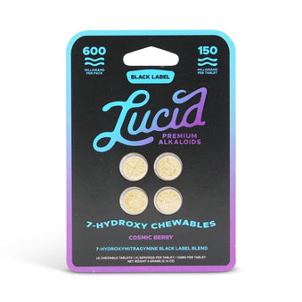 Lucid Black Label 7 - OH Tablets (600mg - 4 Count) - 7OH.com