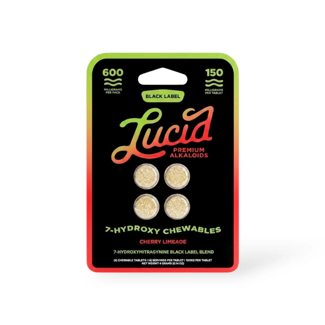 Lucid Black Label 7-OH Tablets (600mg - 4 Count) - 7OH.com