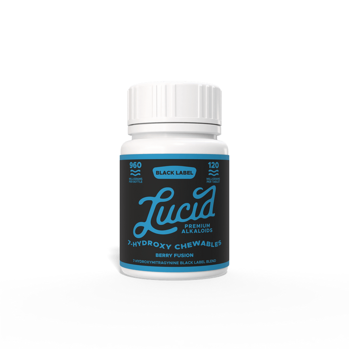 Lucid Black Label 7 - OH Tablets (960mg - 8 Count) - 7OH.com