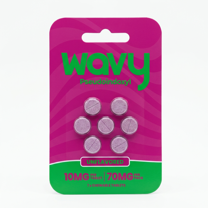 Wavy Pseudo Tablets (70mg - 7 Count)