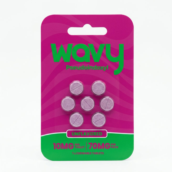 Wavy Pseudo Tablets (70mg - 7 Count)