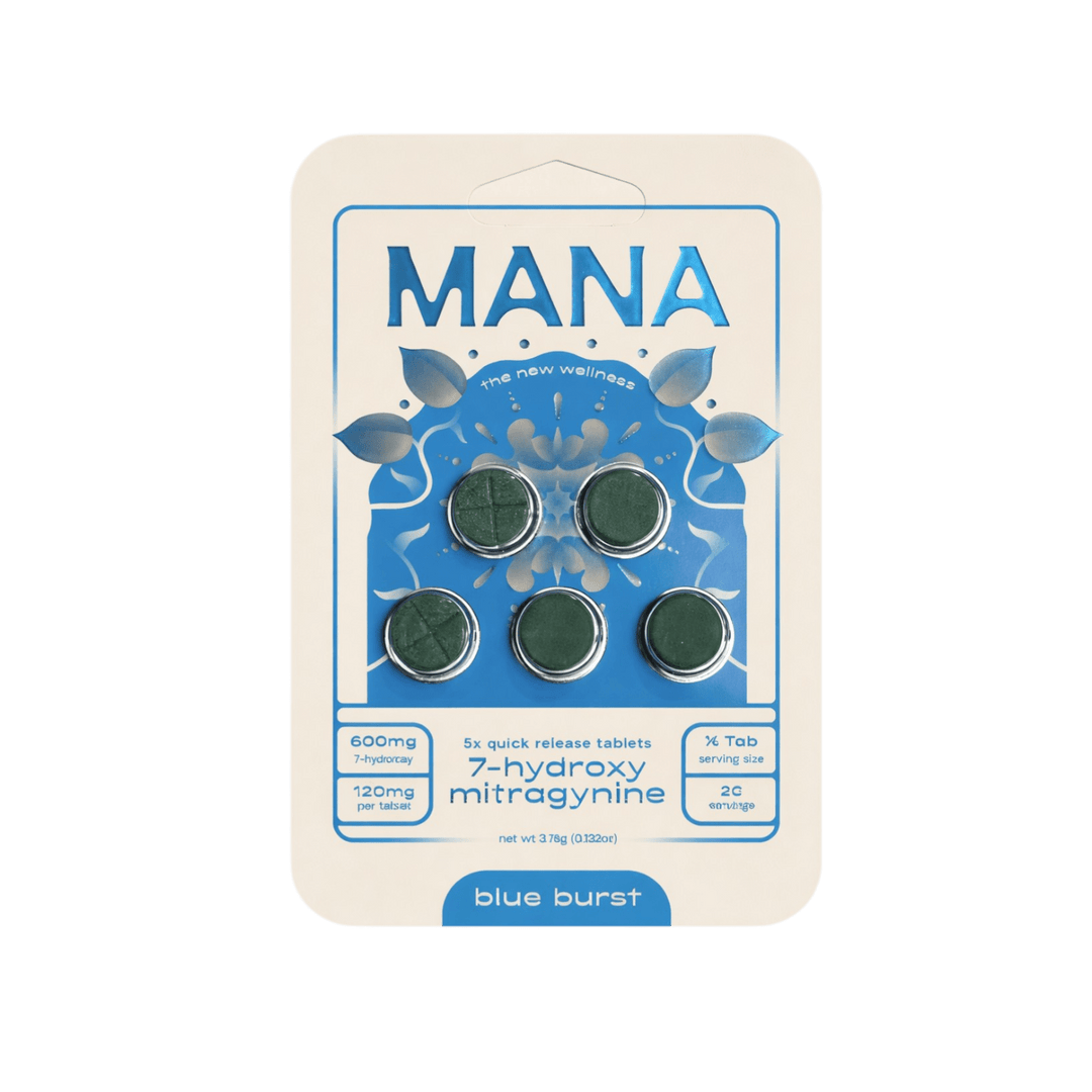 Mana 7 - OH Tablets (600mg - 5 Count) - 7OH.com