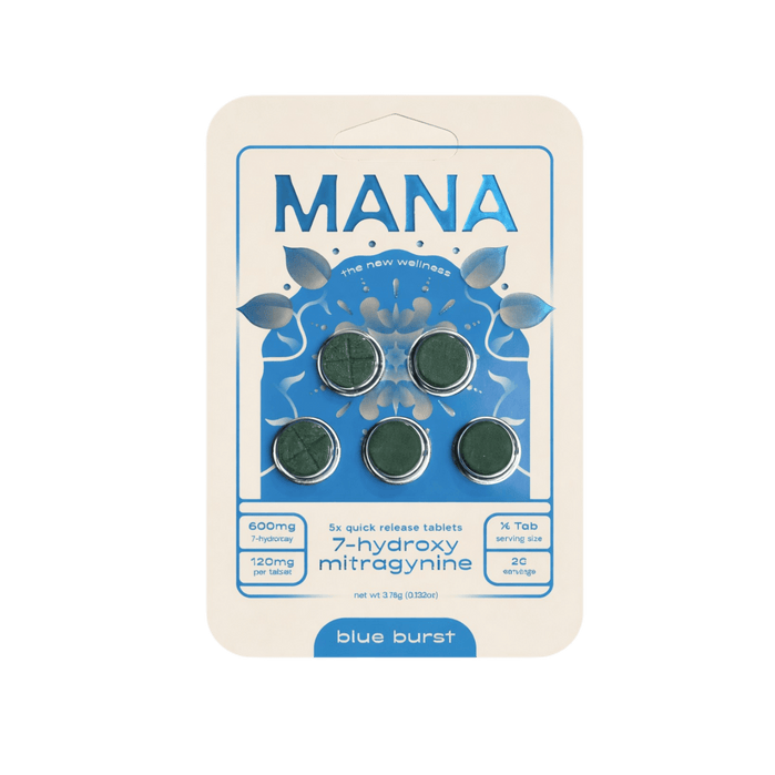 Mana 7 - OH Tablets (600mg - 5 Count) - 7OH.com