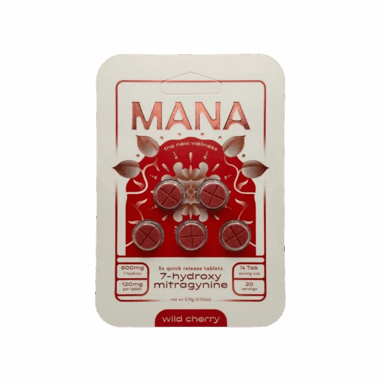 Mana 7 - OH Tablets (600mg - 5 Count) - 7OH.com