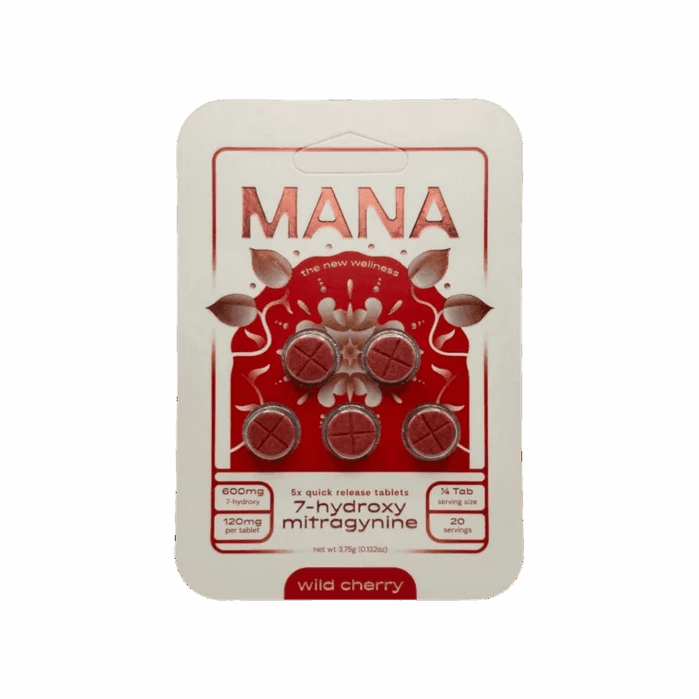 Mana 7 - OH Tablets (600mg - 5 Count) - 7OH.com