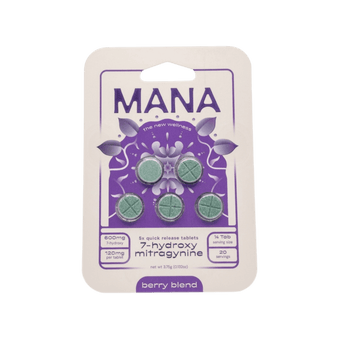 Mana 7 - OH Tablets (600mg - 5 Count) - 7OH.com