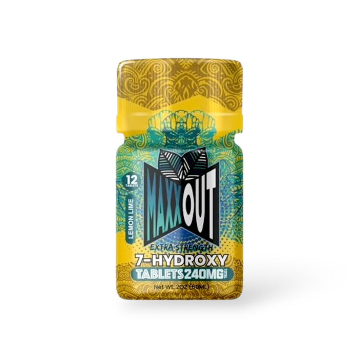 Maxx Out Extra Strength 7-OH Tablets (240mg - 12 Count) - 7OH.com