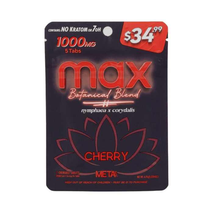 Meta Tabz MAX Botanical Blend Tablets (1000mg - 5 Count) - 7OH.com