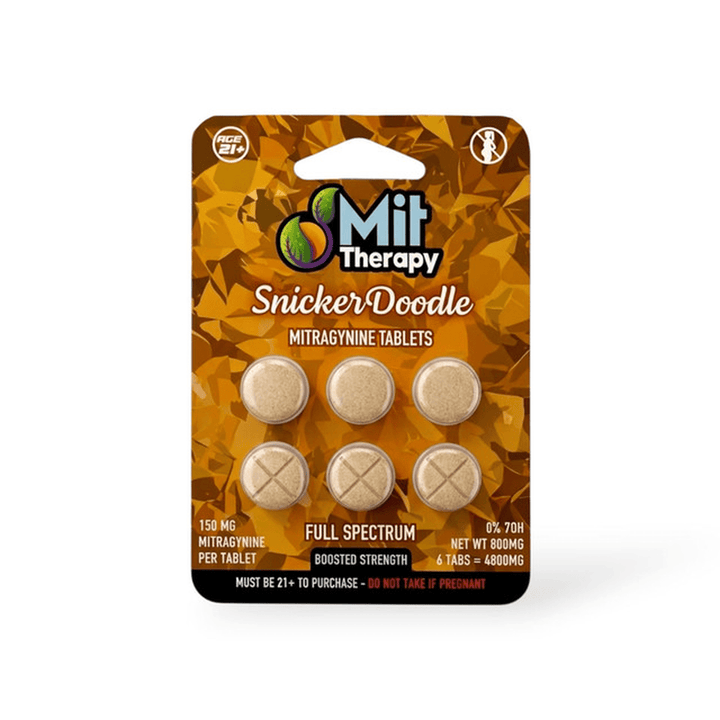 MIT Therapy Full Spectrum Mitragynine Tablets (900mg - 6 Count) - 7OH.com