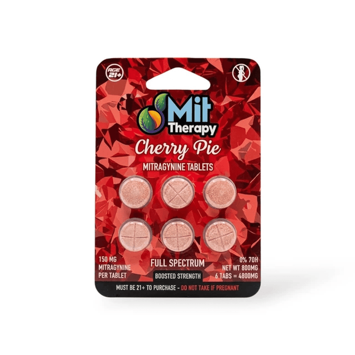 MIT Therapy Full Spectrum Mitragynine Tablets (900mg - 6 Count) - 7OH.com
