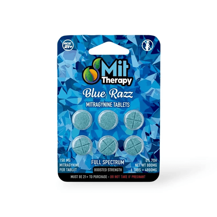 MIT Therapy Full Spectrum Mitragynine Tablets (900mg - 6 Count) - 7OH.com