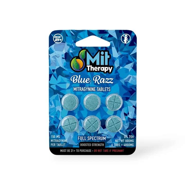 MIT Therapy Full Spectrum Mitragynine Tablets (900mg - 6 Count) - 7OH.com