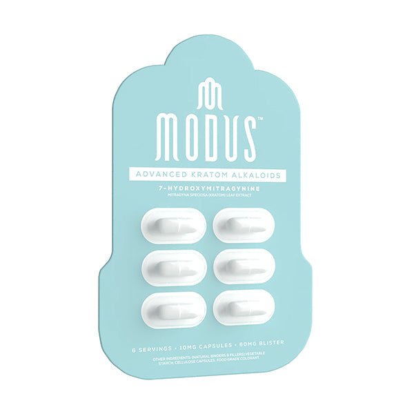 Modus 7 - OH Advanced Kratom Alkaloid Tablets (60mg - 6 Count) - 7OH.com