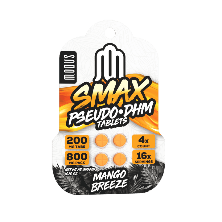 Modus SMAX Pseudo + DHM Tablets (800mg - 4 Count) - 7OH.com