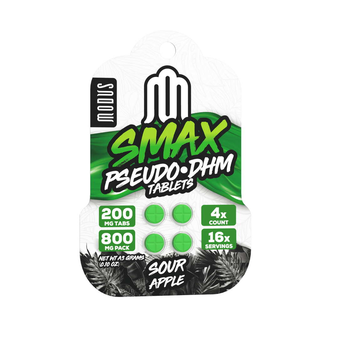 Modus SMAX Pseudo + DHM Tablets (800mg - 4 Count) - 7OH.com