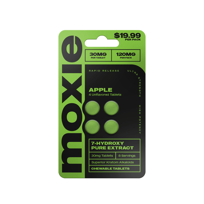 Moxie 7 - Hydroxy Pure Extract Tablets (120mg - 4 Count) - 7OH.com