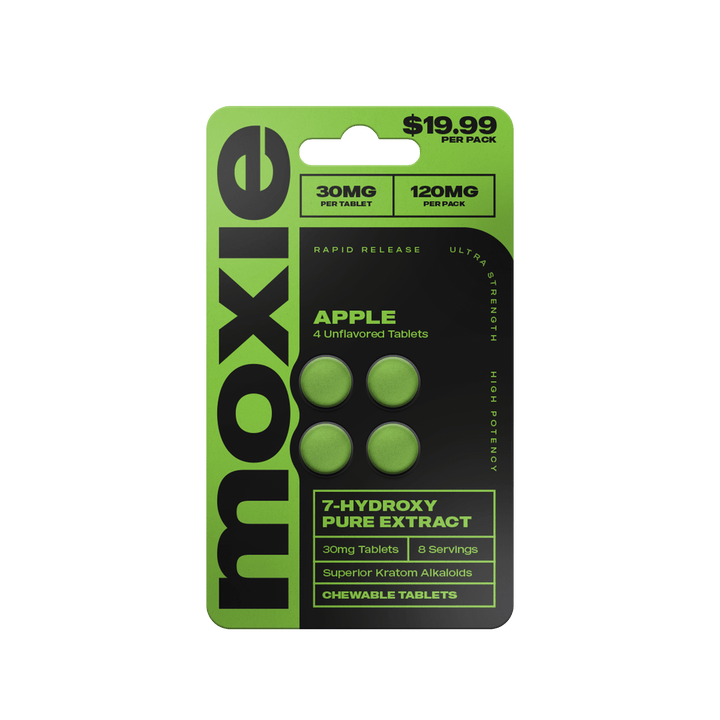 Moxie 7 - Hydroxy Pure Extract Tablets (120mg - 4 Count) - 7OH.com