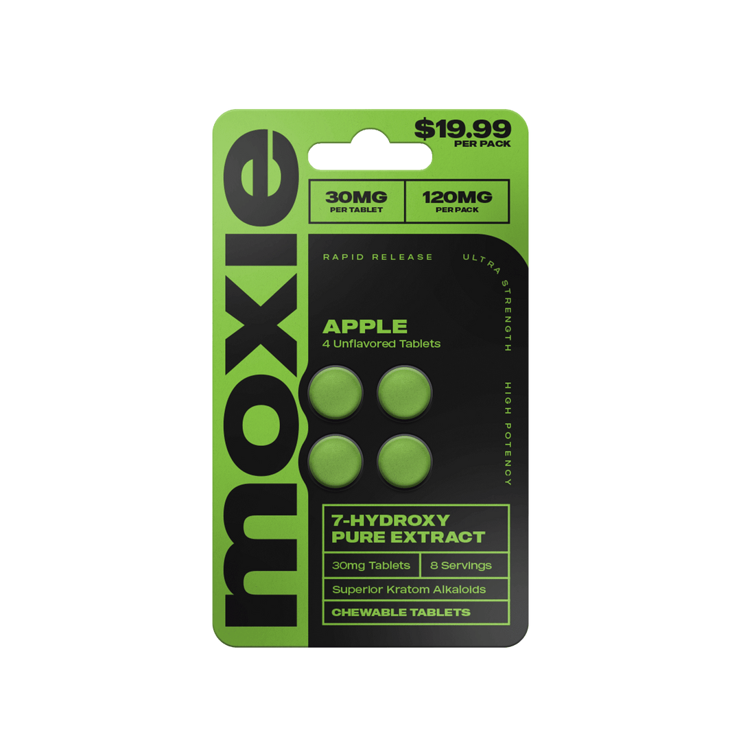 Moxie 7 - Hydroxy Pure Extract Tablets (120mg - 4 Count) | BOX OF 10 - 7OH.com