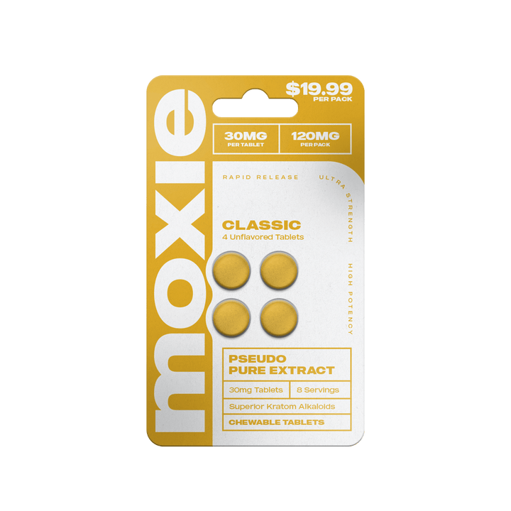 Moxie Pseudo Pure Extract Tablets (120mg - 4 Count) - 7OH.com