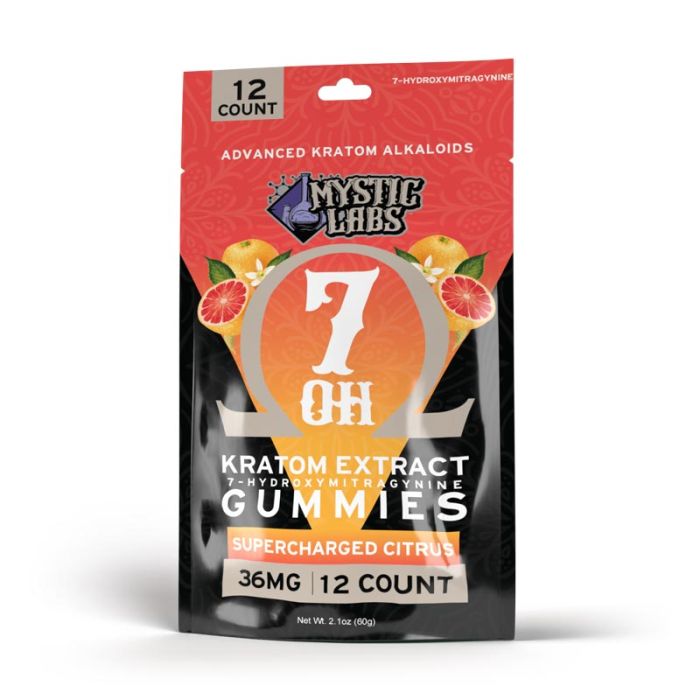 Mystic Labs 7 - OH Gummies (36mg - 12 Count) - 7OH.com