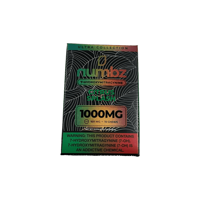 Numbz 7-OH Tablets (1000mg - 10 Count) - 7OH.com