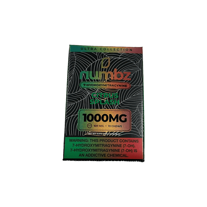 Numbz 7-OH Tablets (1000mg - 10 Count) - 7OH.com